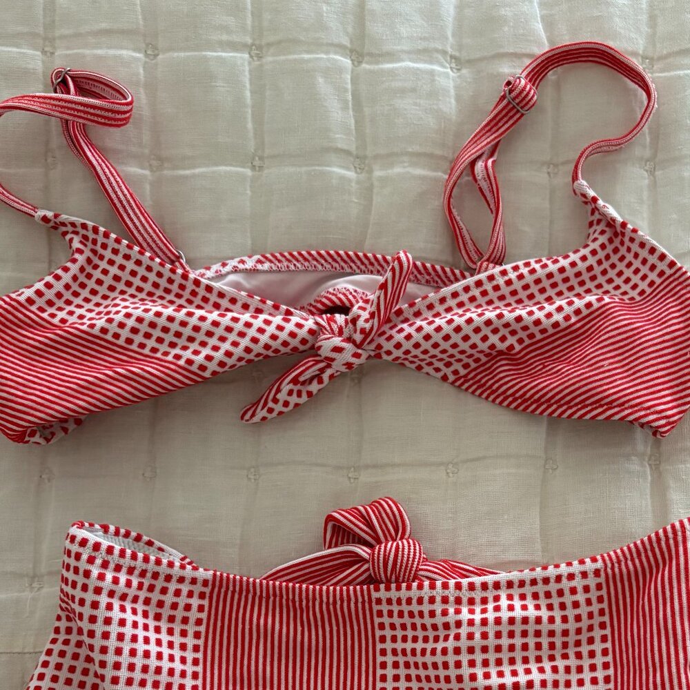 Lemlem High Waisted Bikini. XS